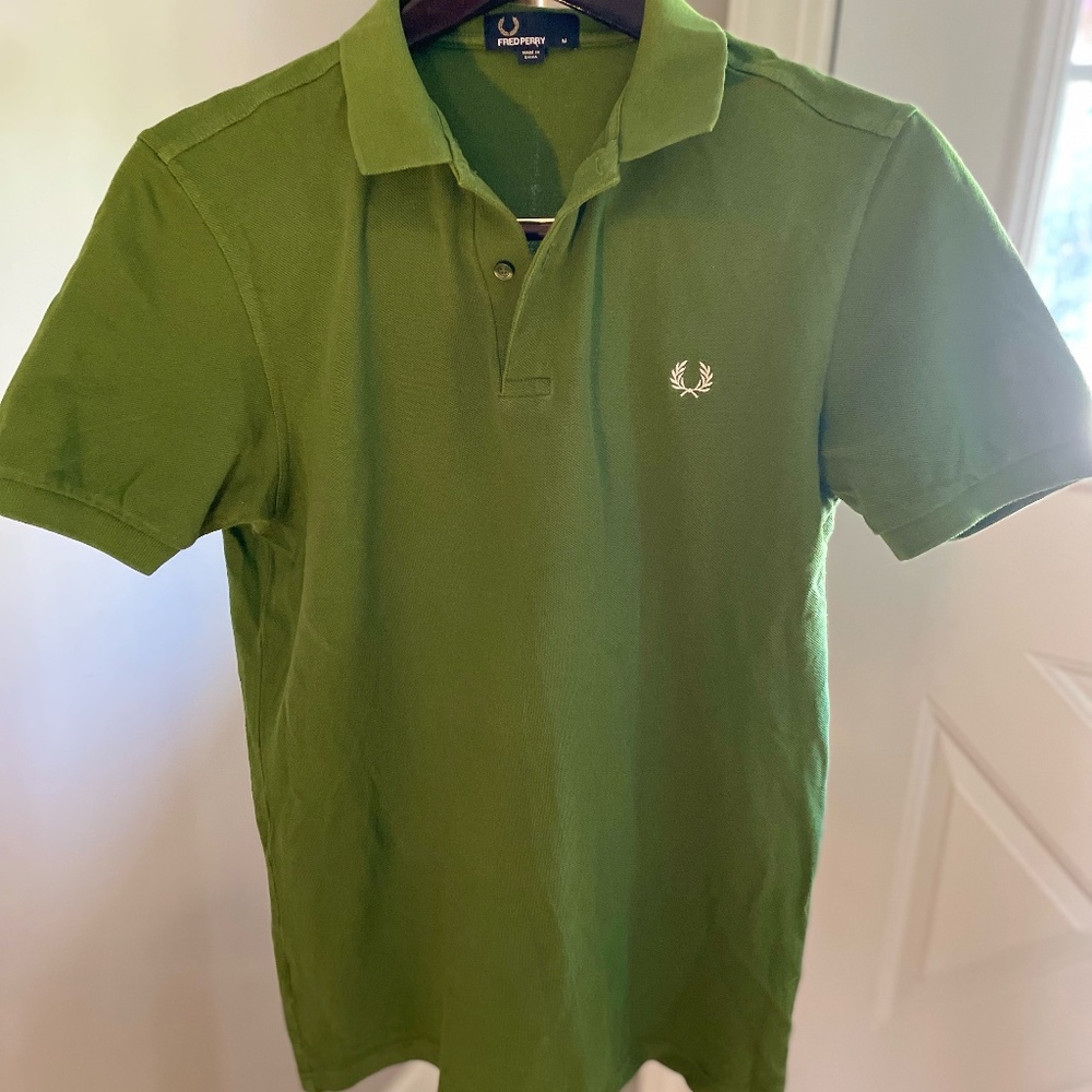 Fred Perry Polo in Green / Ice